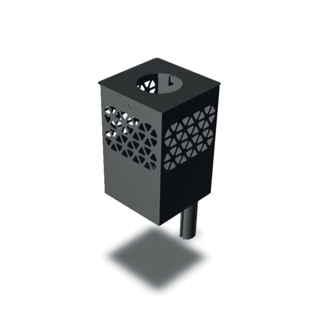 Rossc Selva cestino rifiuti