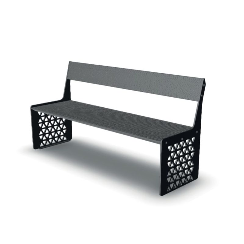 Selva panchina con braccioli