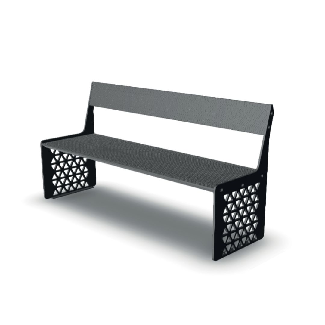 Selva panchina con braccioli